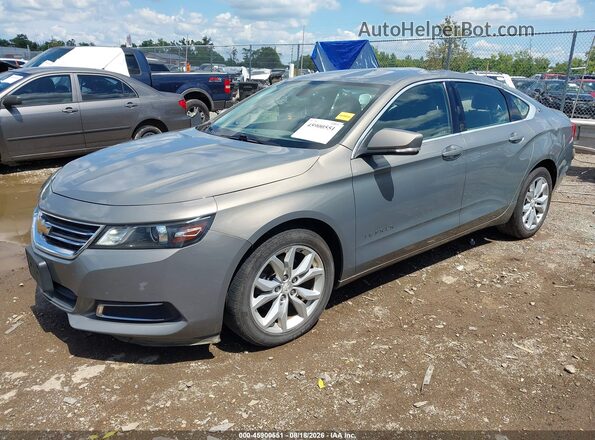 2G1105SA0H9131687 2017 CHEVROLET IMPALA Gray Передня ліва чверть