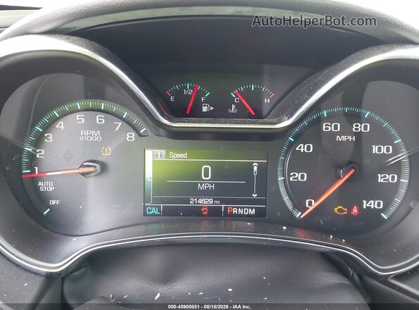 2G1105SA0H9131687 2017 CHEVROLET IMPALA Gray Вид задніх сидінь