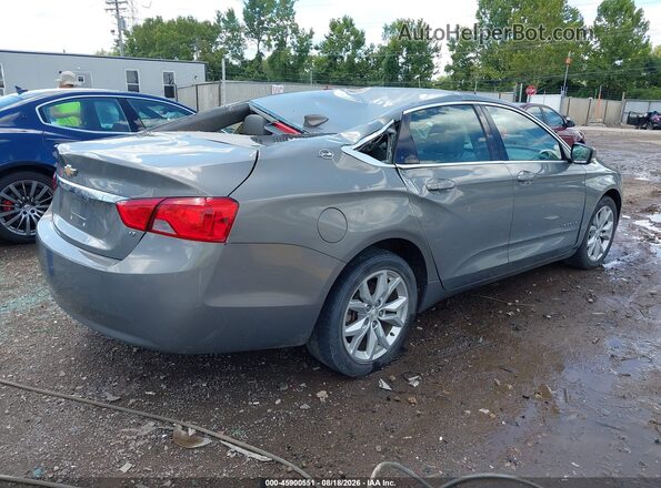 2G1105SA0H9131687 2017 CHEVROLET IMPALA Gray Задня права чверть