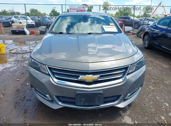 2G1105SA0H9131687 2017 CHEVROLET IMPALA Gray Вид щитка приладів