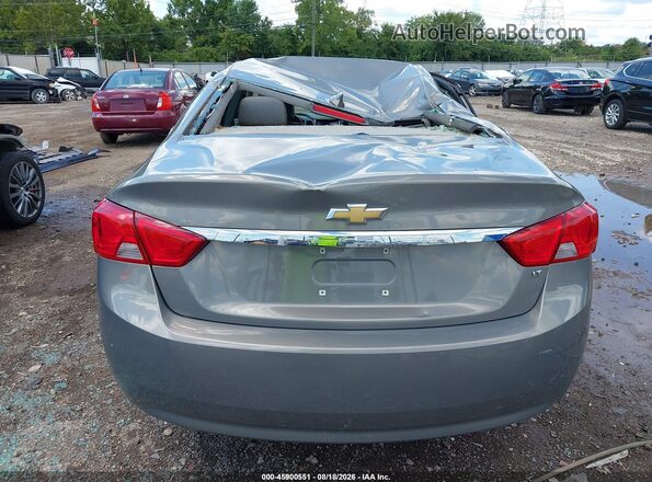 2G1105SA0H9131687 2017 CHEVROLET IMPALA Gray 