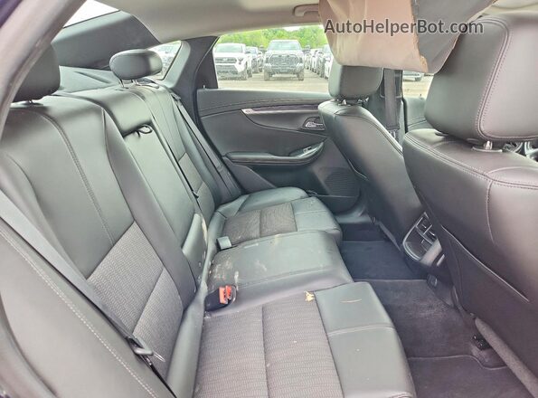 2G1105SA1G9154118 2016 CHEVROLET IMPALA Blue უკანა სავარძლების ხედი