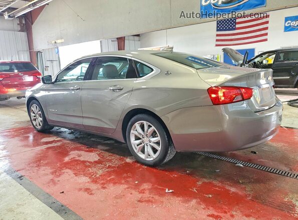 2G1105SA1J9136595 2018 CHEVROLET IMPALA Gray Trasero izquierdo