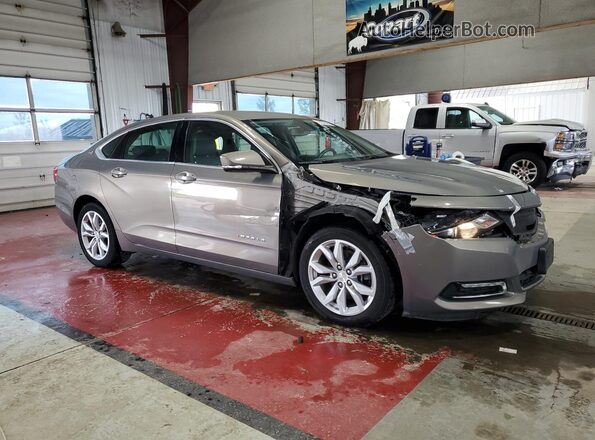 2G1105SA1J9136595 2018 CHEVROLET IMPALA Gray 