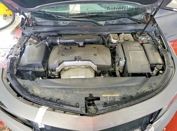 2G1105SA1J9136595 2018 CHEVROLET IMPALA Gray Vista interior trasera