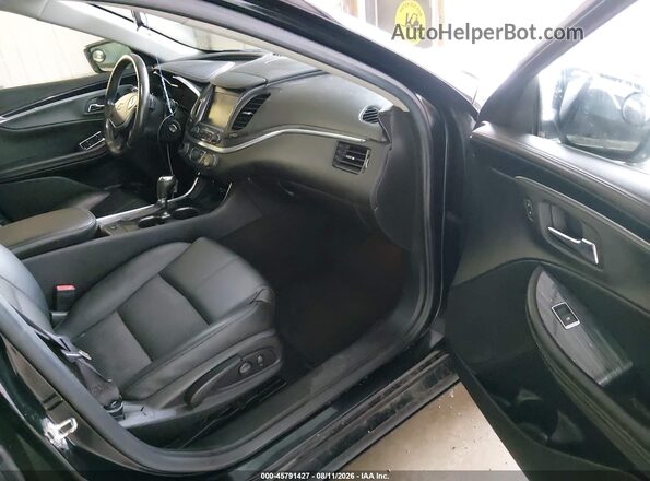 2G1105SA2H9164500 2017 CHEVROLET IMPALA Black Front interior view