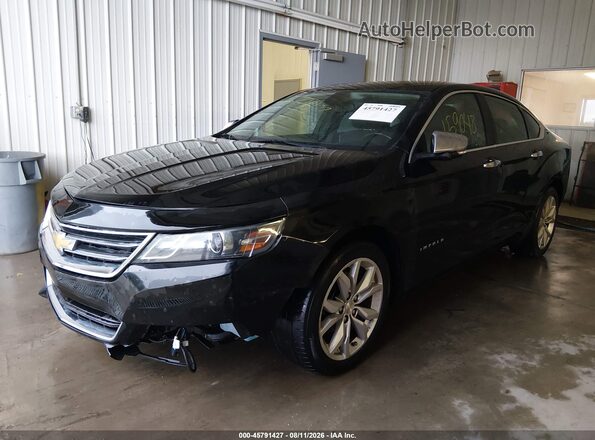 2G1105SA2H9164500 2017 CHEVROLET IMPALA Black Front view
