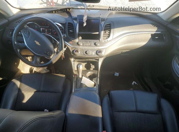 2G1105SA3G9188724 2016 CHEVROLET IMPALA Silver წინა პანელის ხედი