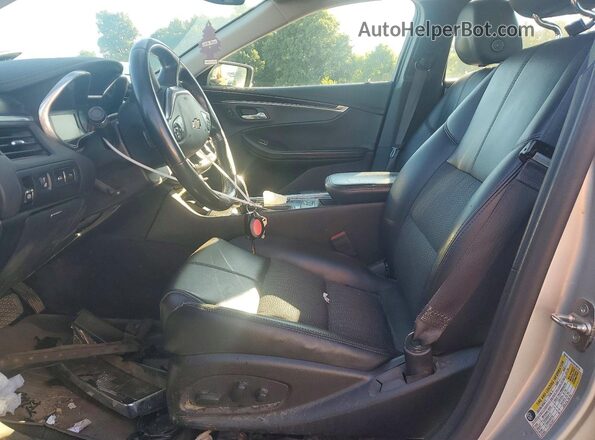 2G1105SA3G9188724 2016 CHEVROLET IMPALA Silver წინა სალონის ხედი