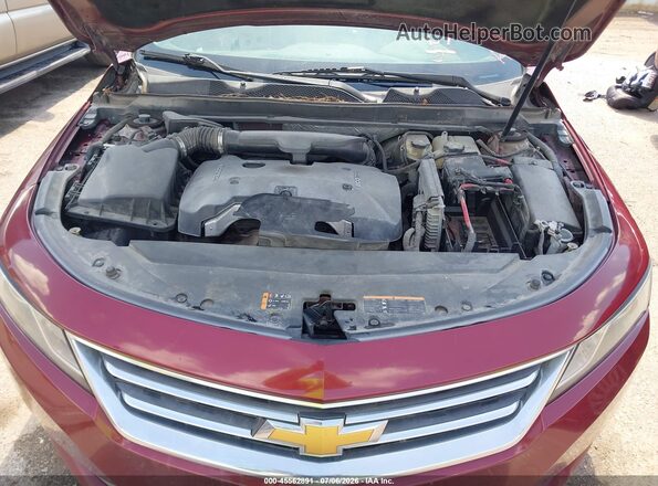 2G1105SA3H9116150 2017 CHEVROLET IMPALA Maroon Rear view