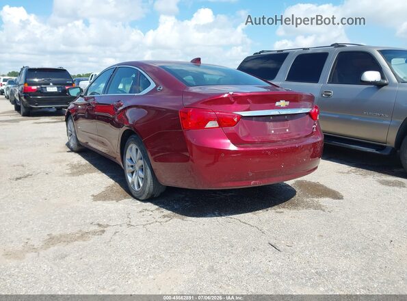 2G1105SA3H9116150 2017 CHEVROLET IMPALA Maroon Rear left