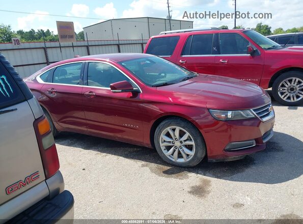 2G1105SA3H9116150 2017 CHEVROLET IMPALA Maroon Rear interior view