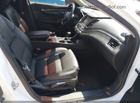 2G1105SA3H9129626 2017 CHEVROLET IMPALA White Вид салону спереду