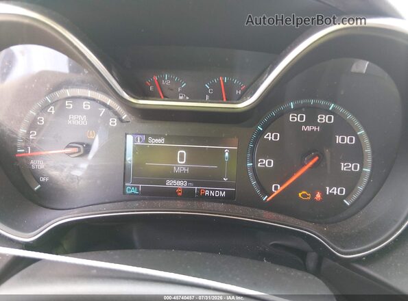 2G1105SA3H9129626 2017 CHEVROLET IMPALA White Вид задніх сидінь