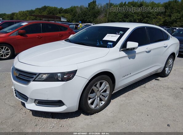 2G1105SA3H9129626 2017 CHEVROLET IMPALA White Передня ліва чверть