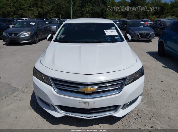 2G1105SA3H9129626 2017 CHEVROLET IMPALA White Вид щитка приладів