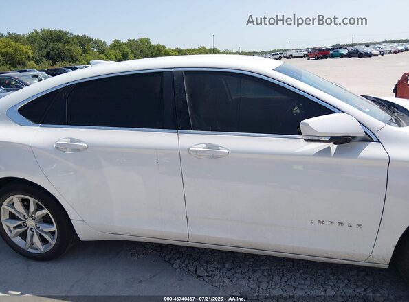 2G1105SA3H9129626 2017 CHEVROLET IMPALA White Вид задньої частини салону