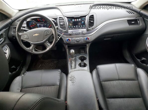 2G1105SA4H9162845 2017 CHEVROLET IMPALA Silver Vista del salpicadero