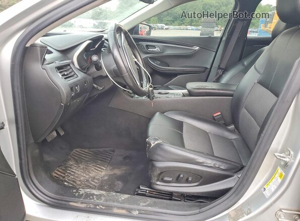 2G1105SA4H9162845 2017 CHEVROLET IMPALA Silver Vista interior delantera