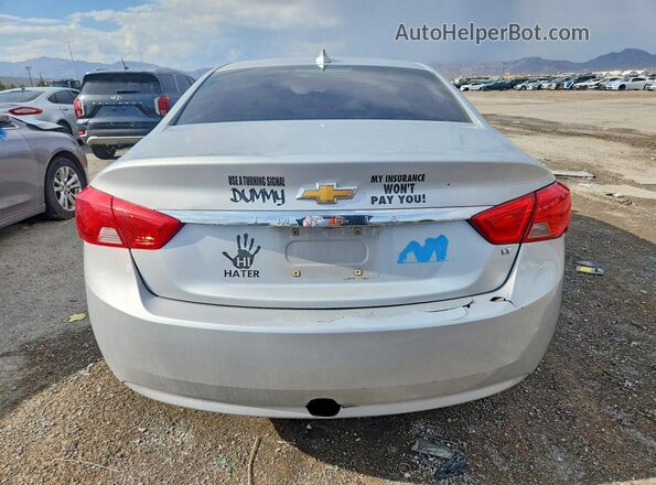 2G1105SA4H9168399 2017 CHEVROLET IMPALA Silver Rear view