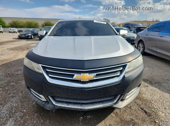 2G1105SA4H9168399 2017 CHEVROLET IMPALA Silver Front view