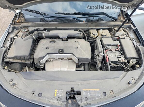 2G1105SA4H9168399 2017 CHEVROLET IMPALA Silver Rear interior view