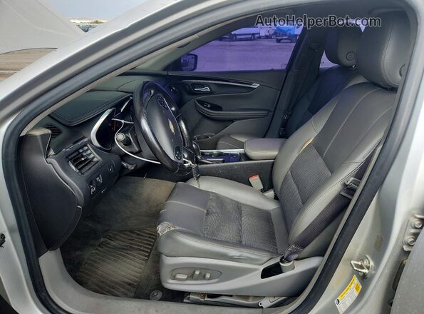 2G1105SA4H9168399 2017 CHEVROLET IMPALA Silver Front interior view