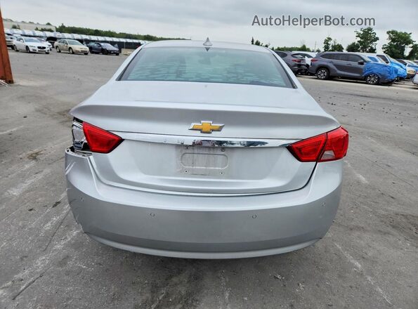 2G1105SA6G9123964 2016 CHEVROLET IMPALA Silver Vista trasera