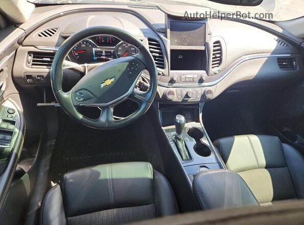 2G1105SA6G9149805 2016 CHEVROLET IMPALA Black Vista del salpicadero