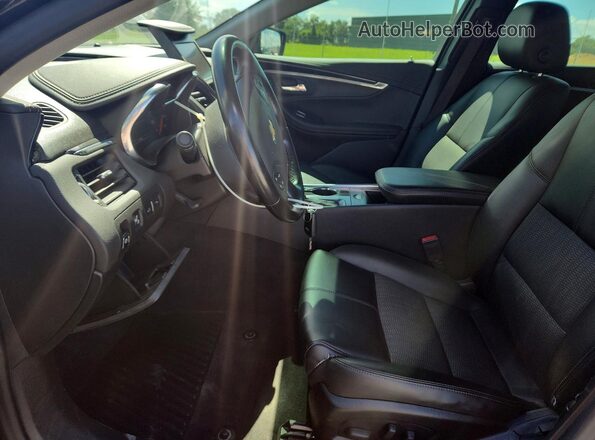 2G1105SA6G9149805 2016 CHEVROLET IMPALA Black Vista interior delantera