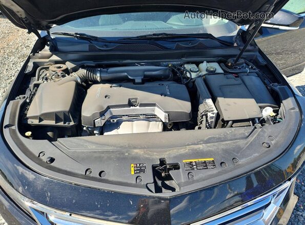 2G1105SA6G9149805 2016 CHEVROLET IMPALA Black Vista interior trasera