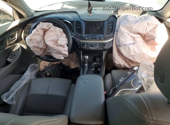 2G1105SA6H9128891 2017 CHEVROLET IMPALA White Առջևի վահանակի տեսք