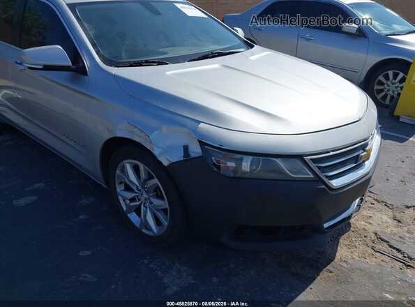 2G1105SA6H9170865 2017 CHEVROLET IMPALA Silver Front view