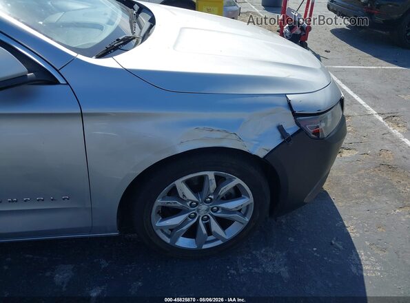 2G1105SA6H9170865 2017 CHEVROLET IMPALA Silver 