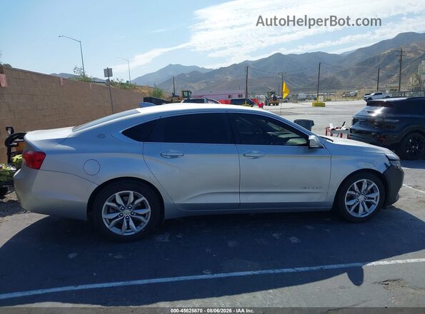 2G1105SA6H9170865 2017 CHEVROLET IMPALA Silver Rear interior view