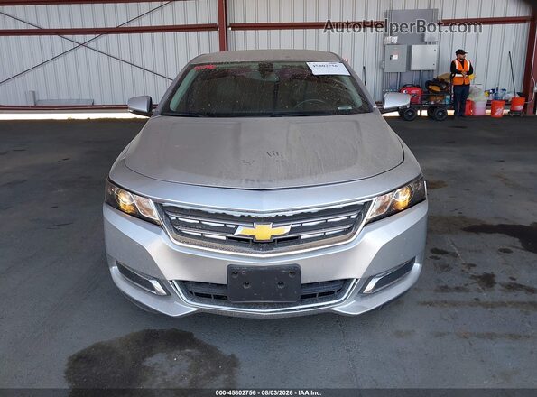 2G1105SA7G9163972 2016 CHEVROLET IMPALA Серебряный Вид спереди