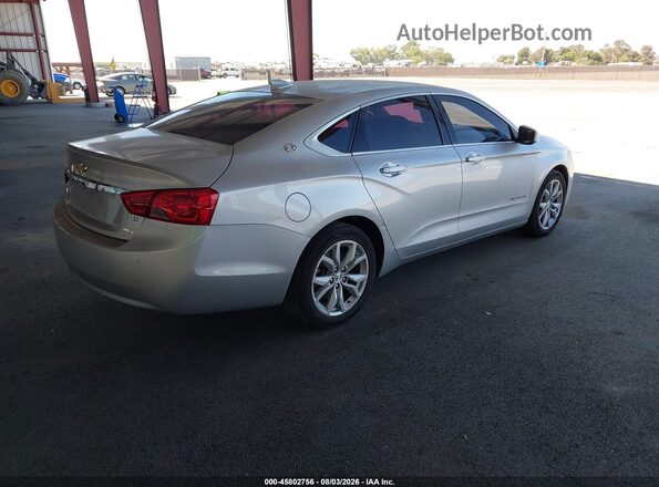 2G1105SA7G9163972 2016 CHEVROLET IMPALA Серебряный Задняя правая четверть
