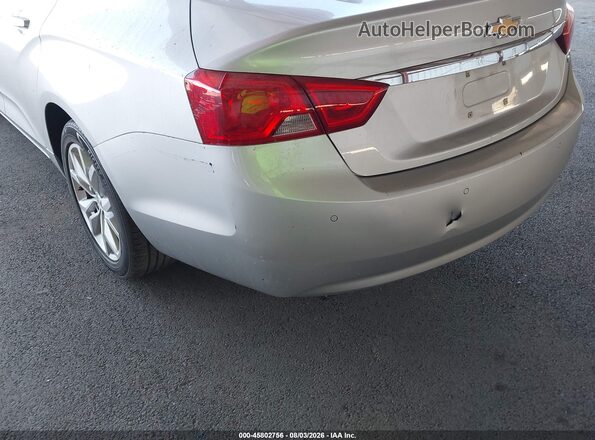 2G1105SA7G9163972 2016 CHEVROLET IMPALA Серебряный 