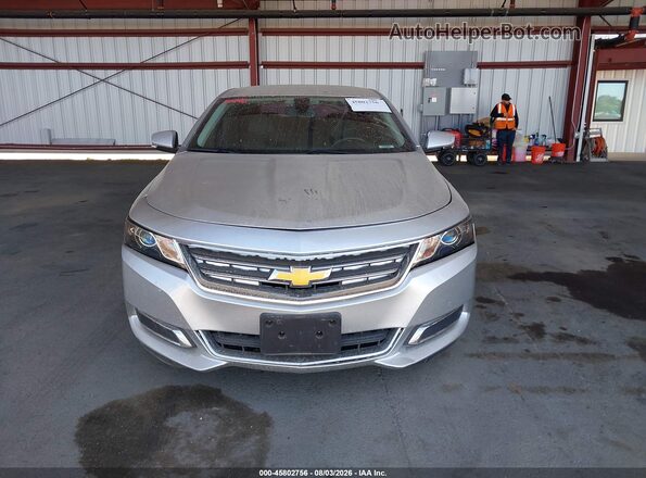 2G1105SA7G9163972 2016 CHEVROLET IMPALA Серебряный Вид щитка приборов