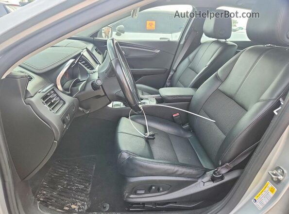 2G1105SA7H9167568 2017 CHEVROLET IMPALA Silver Front interior view