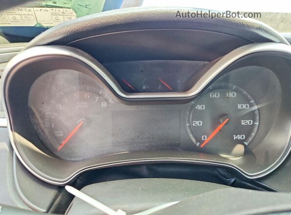 2G1105SA8G9147036 2016 CHEVROLET IMPALA Black ხელსაწყოთა პანელის ხედი