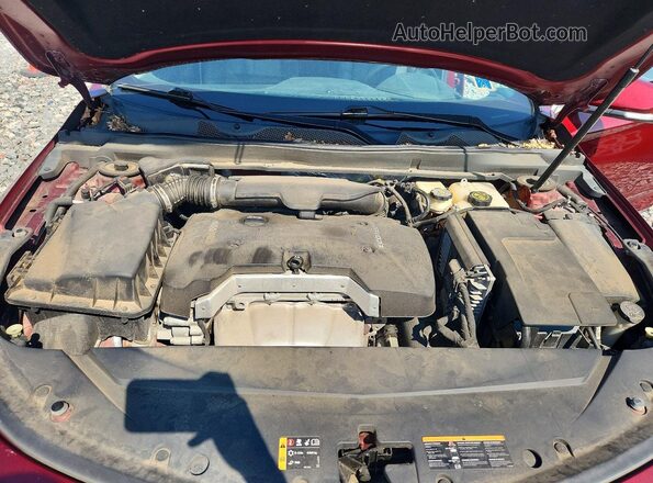 2G1105SA8G9165990 2016 CHEVROLET IMPALA Красный Вид задней части салона
