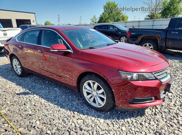 2G1105SA8G9165990 2016 CHEVROLET IMPALA Красный Передняя правая четверть