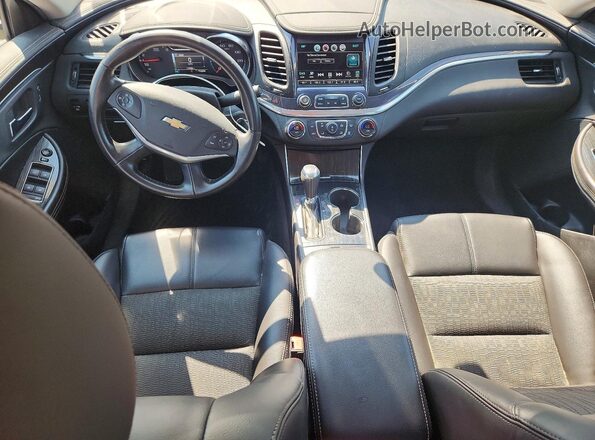 2G1105SA8G9165990 2016 CHEVROLET IMPALA Красный Вид панели приборов