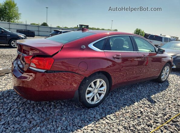 2G1105SA8G9165990 2016 CHEVROLET IMPALA Красный Задняя правая четверть