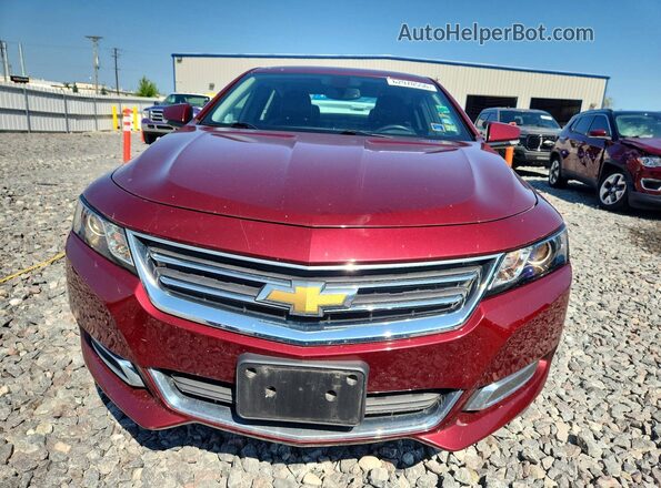 2G1105SA8G9165990 2016 CHEVROLET IMPALA Красный Вид спереди