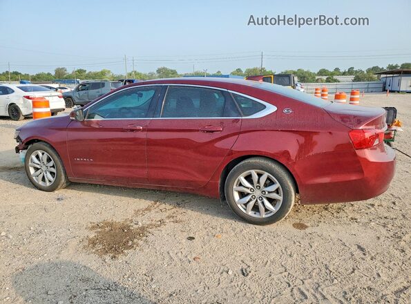 2G1105SA8G9177346 2016 CHEVROLET IMPALA Red Tył lewy