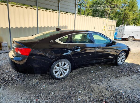 2G1105SA8H9126625 2017 CHEVROLET IMPALA Black Tył prawy