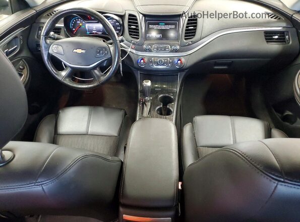 2G1105SA8H9169409 2017 CHEVROLET IMPALA White Առջևի վահանակի տեսք