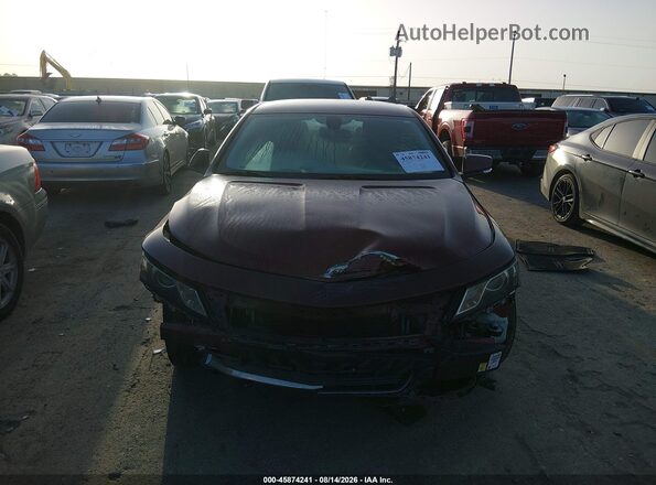 2G1105SA9G9178473 2016 CHEVROLET IMPALA Red Vista del salpicadero